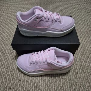 Jordan Flight Court Kid's Basketball Shoes HF3333-600 Pink Sz 7Y